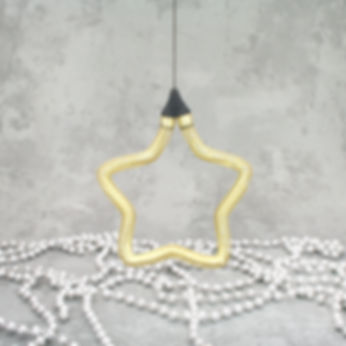 Star Ornament Gold