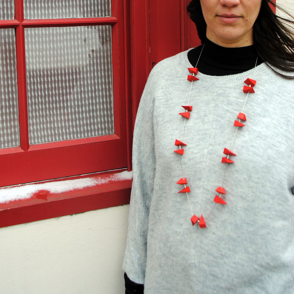 Thumbnail: Cora Necklace Red