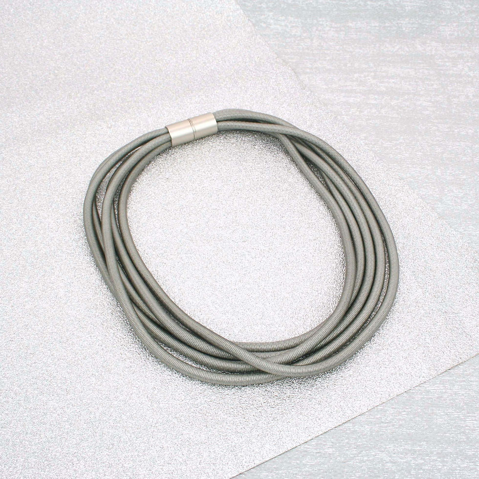 Orly Necklace Light Blue Short