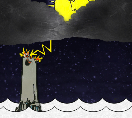 THE TOWER AND THE MOON