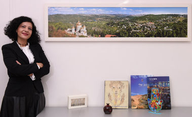 Rencontre avec Madame Lina Haddad, directrice de l’Office du Tourisme d'Israël.