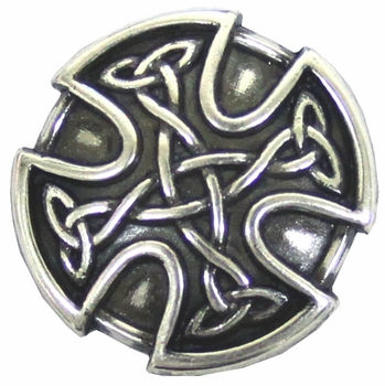 Silver Celtic Conchos