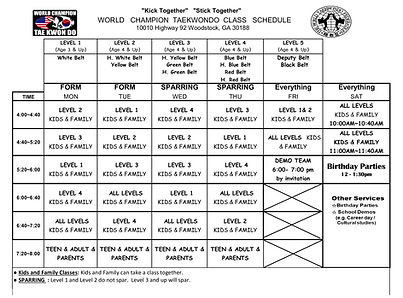 New schedule level 4 included March 25 2026.jpg