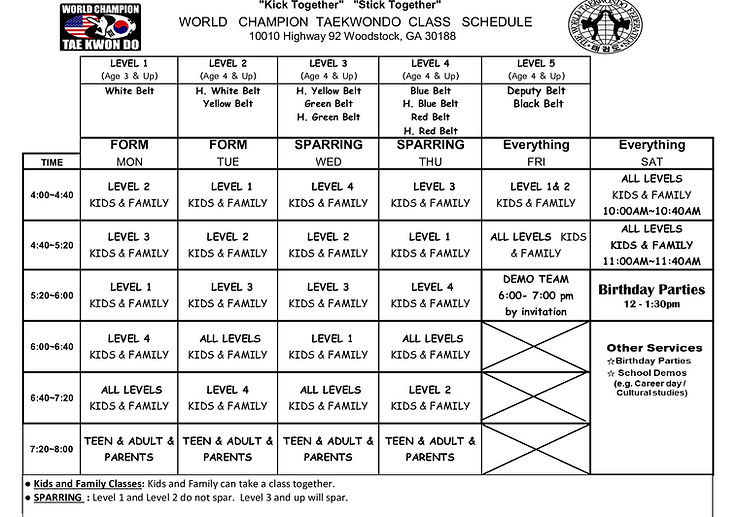 New schedule level 4 included March 25 2026.jpg
