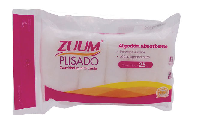 Zuum plisado 25 gramos
