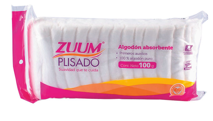 Zuum plisado 100 gramos