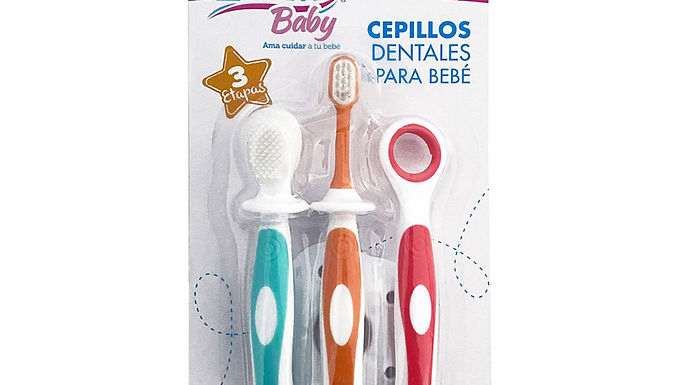 Zuum cepillo dientes bebe (3 pzas.)