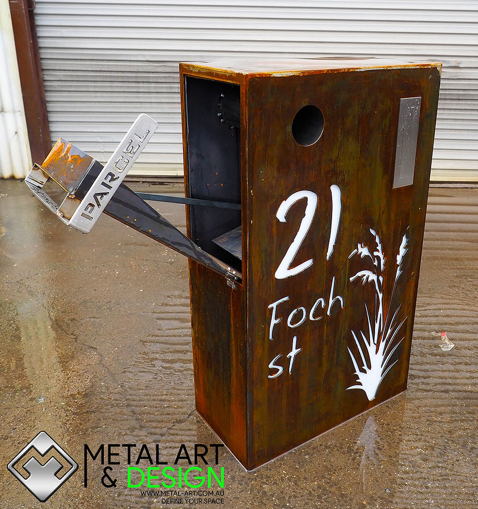 Thumbnail: Parcel Modern Letterbox