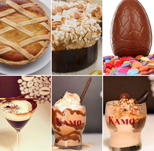 IL CAFFE’ KAMO E LE DOLCEZZE PASQUALI