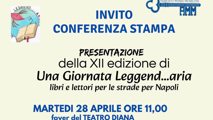 UNA GIORNATA LEGGEND...ARIA. LIBRI E LETTORI PER LE STRADE DI NAPOLI
