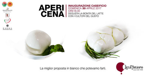 Apericena per l'inaugurazione Lattai di Pontecorvo