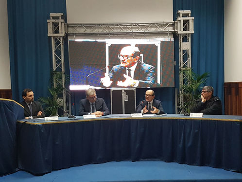 A PALAZZO DI GIUSTIZIA "LA LEGALITA' ENTRA IN SCENA"