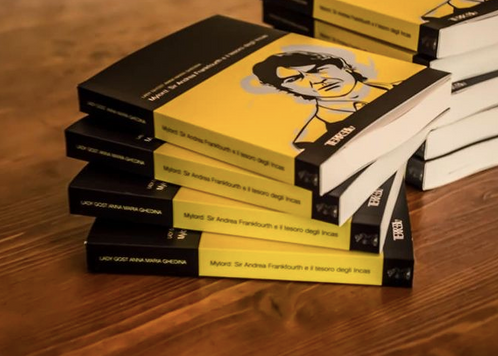 PRESENTATO SIR ANDREA FRANKFOURTH E IL TESORO DEGLI INCAS