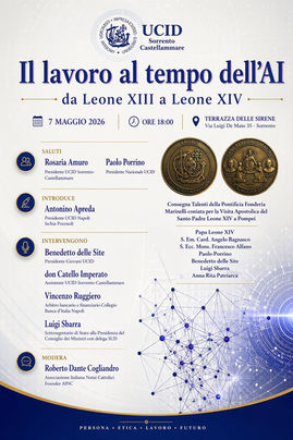 IL LAVORO AL TEMPO DELL'AI DA LEONE XIII A LEONE XIV