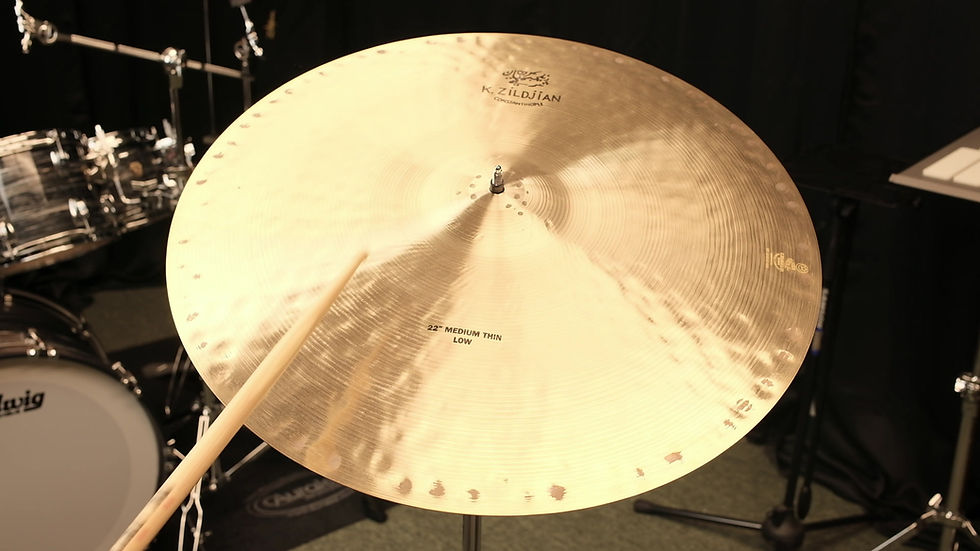 Thumbnail: K. Zildjian Constantinople 22" Medium Thin Ride Low
