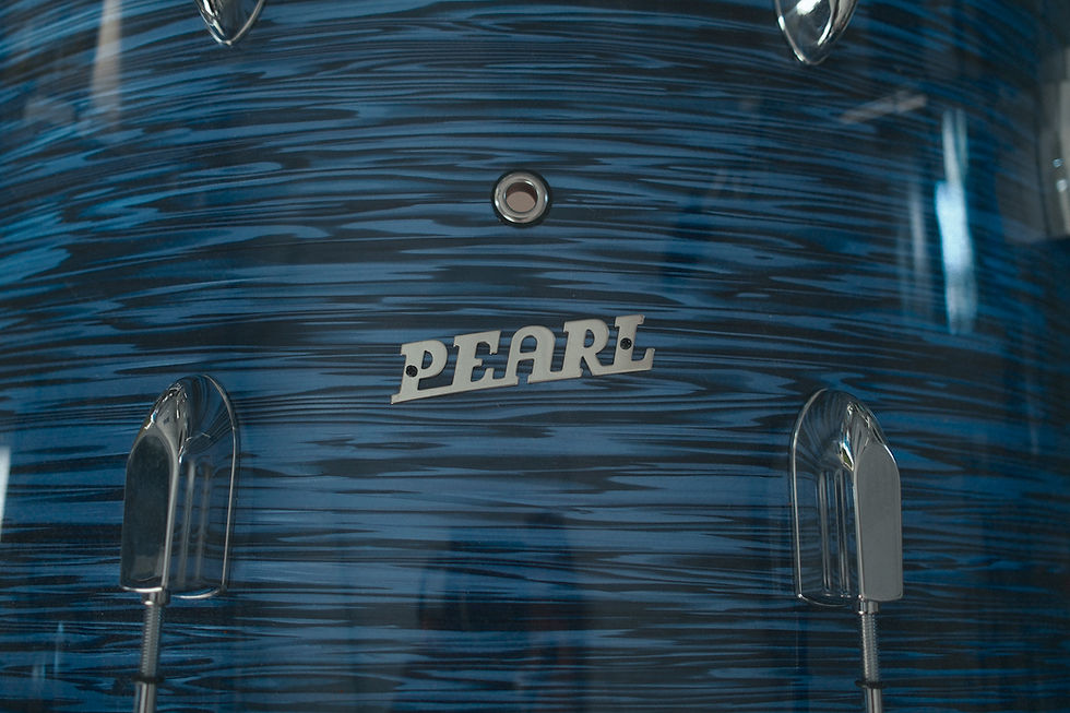 Thumbnail: USED FLOOR MODEL Pearl President Series Deluxe Drum Set 24/16/13 Ocean Ripple