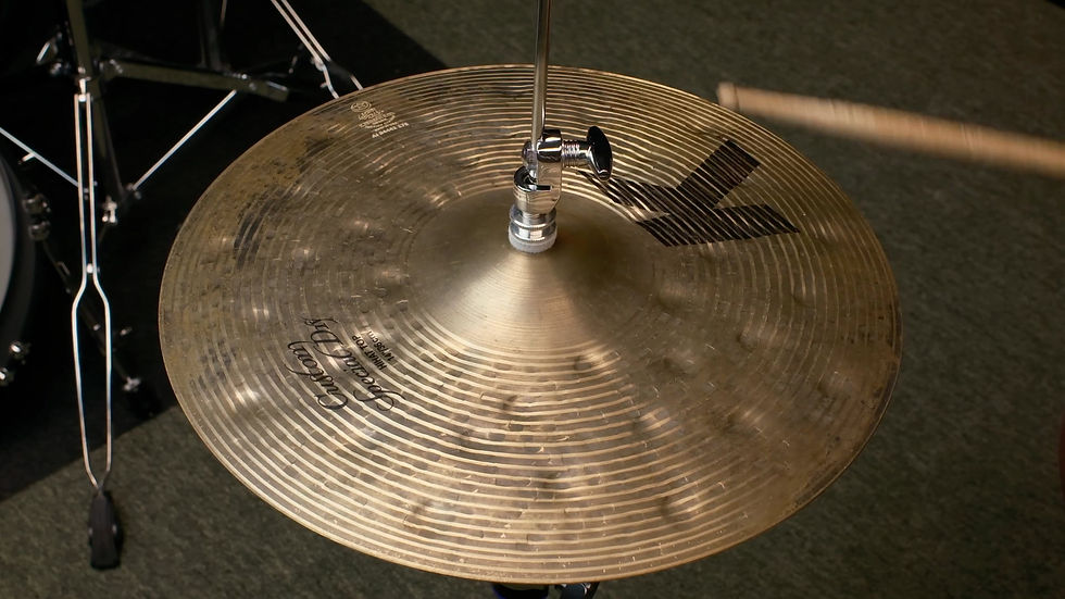 Thumbnail: USED Zildjian K Custom 14" Special Dry Hi Hats (K1408)