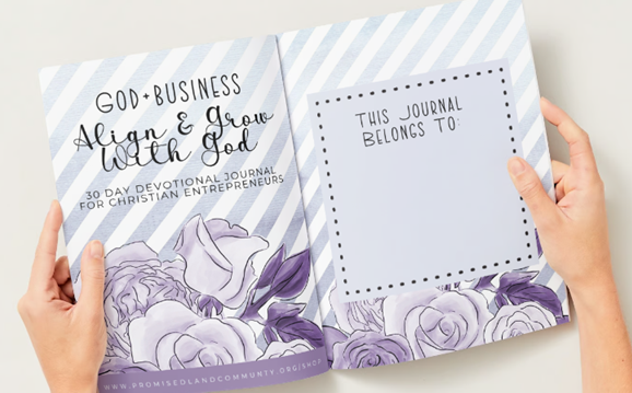 Thumbnail: 30 Day Devotional: Aligning Business with God (Physical Copy-Printed)