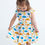 Thumbnail: Flutter Sleeve Twirl Dress - Rainy Days