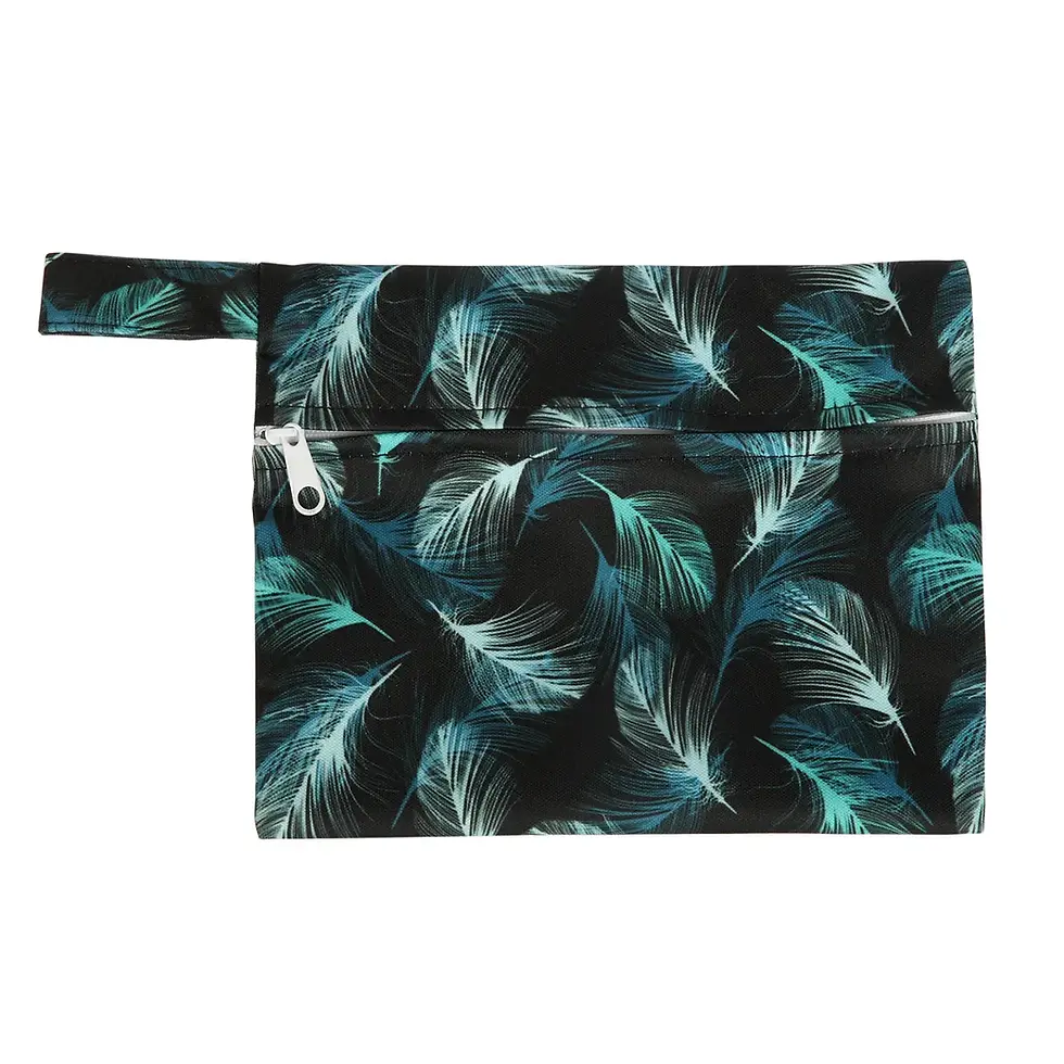 Thumbnail: 1 Small Mini Wet Bag Reusable for Sanitary Menstrual Pad Tampon Zippered