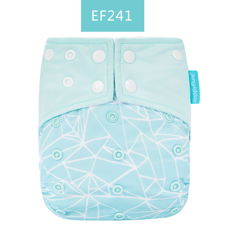 Thumbnail: Baby Cloth Diaper Waterproof Anti-side Leakage Washable Diaper Cloth Diaper Clo