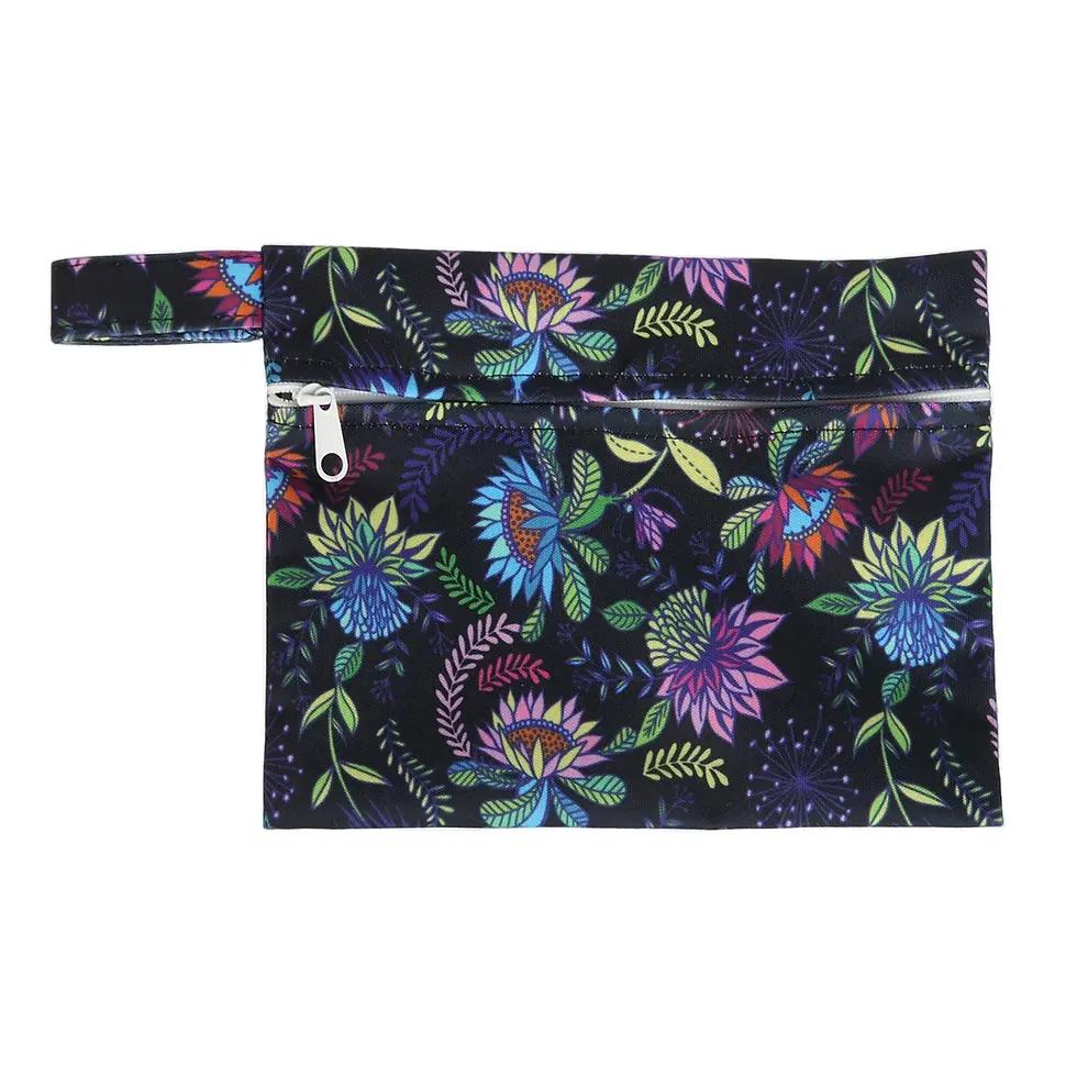 Thumbnail: XXL Sanitary Charcoal Bamboo Cloth Menstrual Pad Overnight/Post Partum 16in
