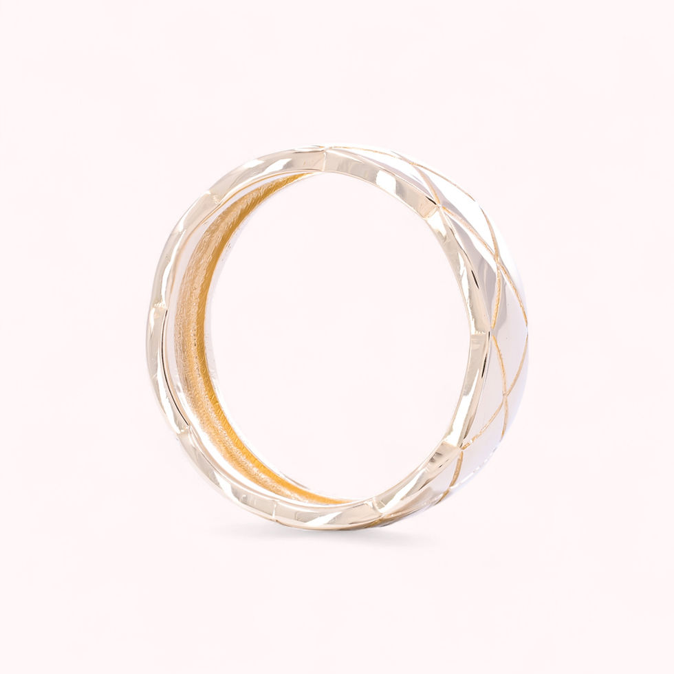 Thumbnail: Milano Texture Solid Gold Band – GR0430