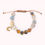 Miniatura: Natural Amber And Multi-Stone Beaded Bracelet With Crescent Charm, AB002
