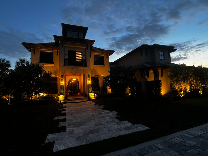 Ponte Vedra architectural lighting and accent lighting