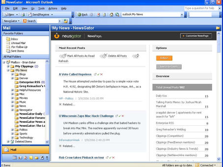 NewsGator Inbox  Crack Incl Product Key For Windows [Updated] 2022