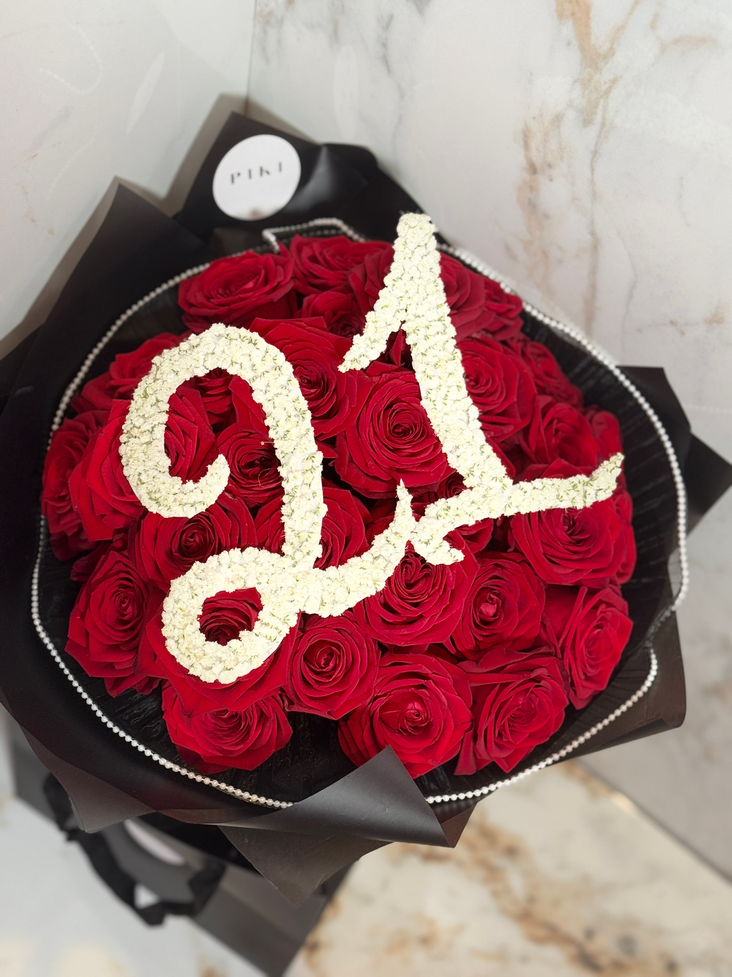 Deluxe Roses Personalisation