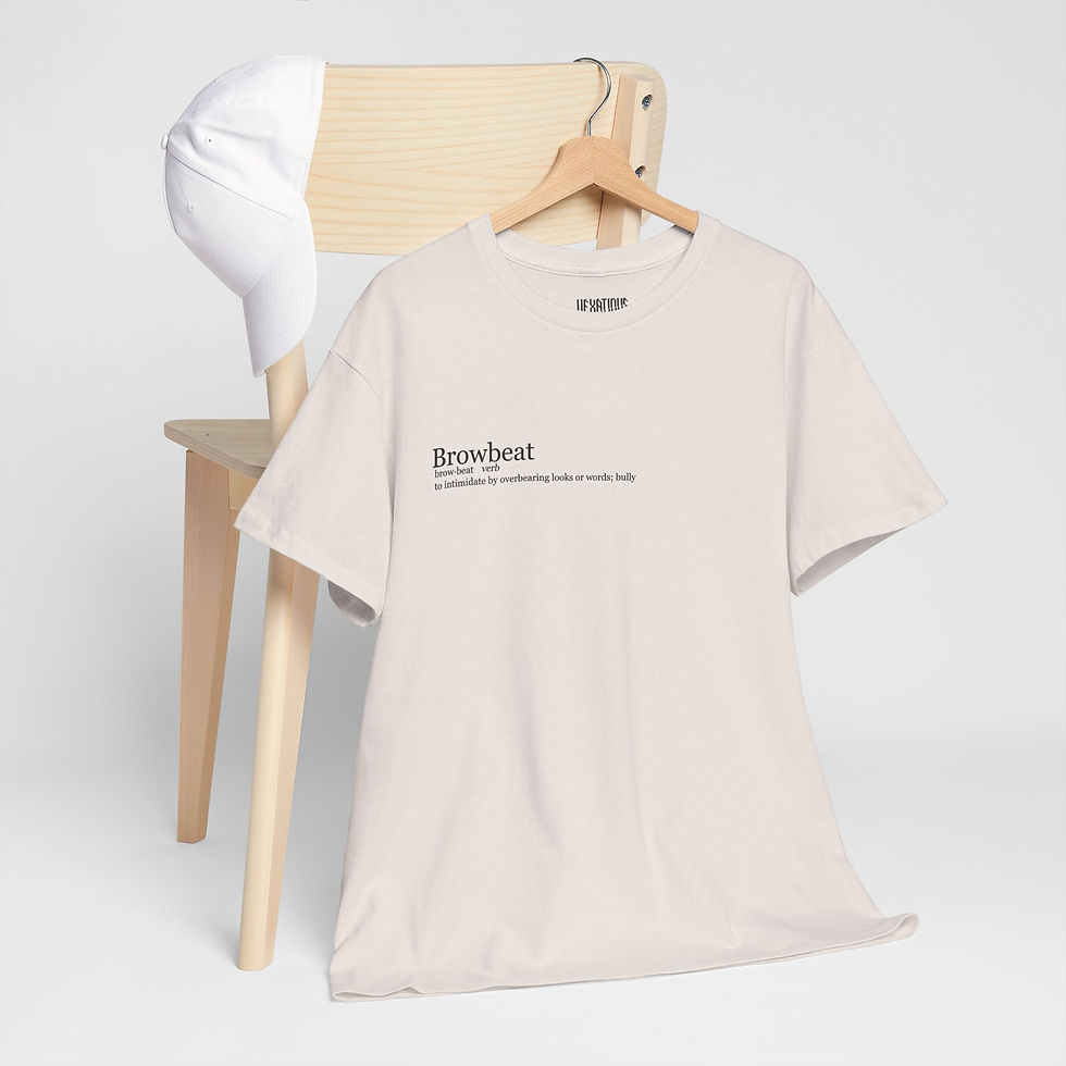 Thumbnail: Vexatious Browbeat Unisex Heavy Cotton Tee 