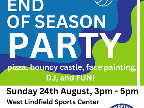 End of Season PARTY!