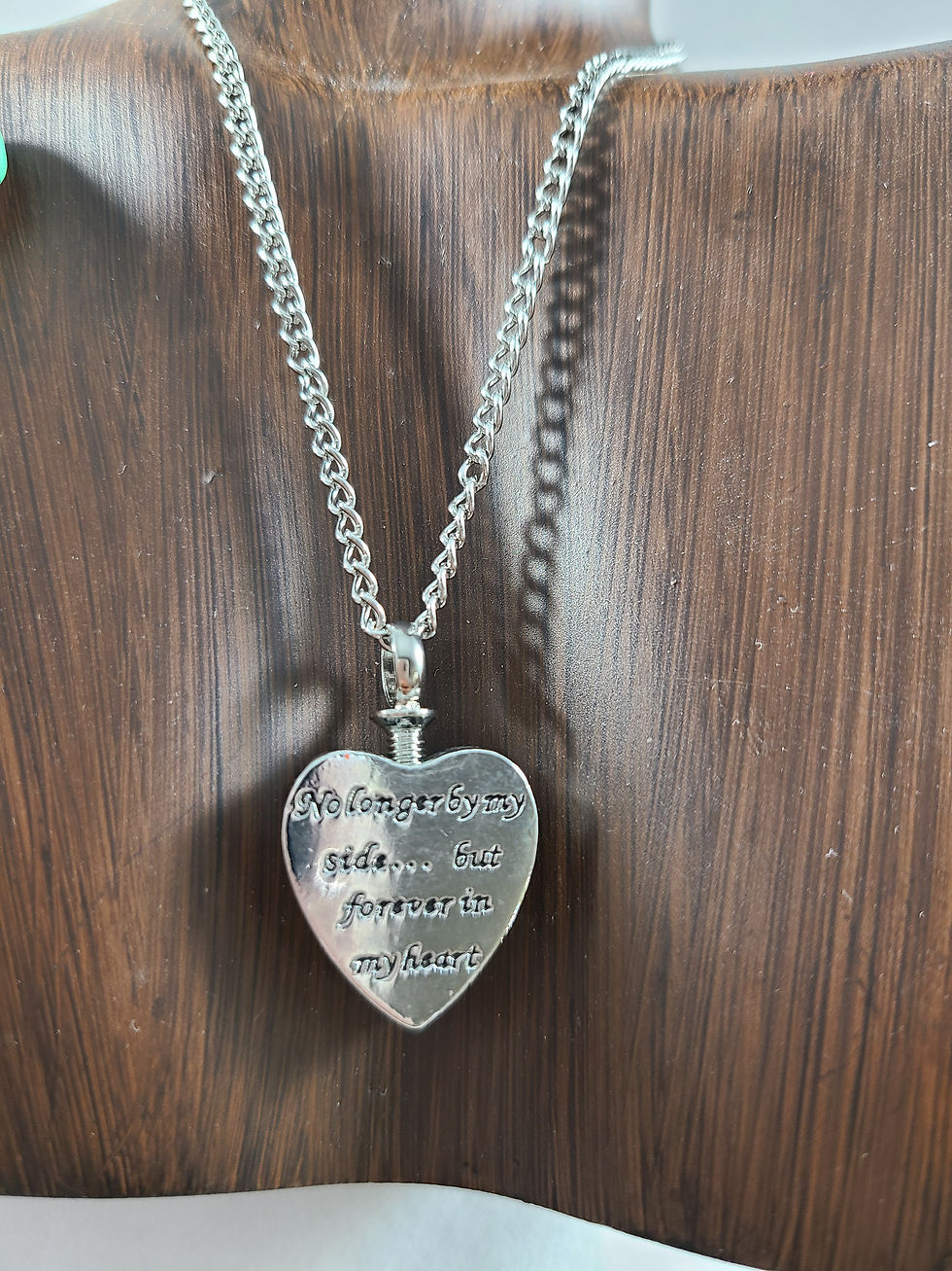 Thumbnail: No Longer By My Side... Pendant Necklace