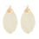Thumbnail: Oversized Tassel Drop Earrings