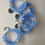Thumbnail: Blue Cateye Zodiac Beaded Bracelet 