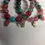 Thumbnail: Multicolor flower beaded bracelet