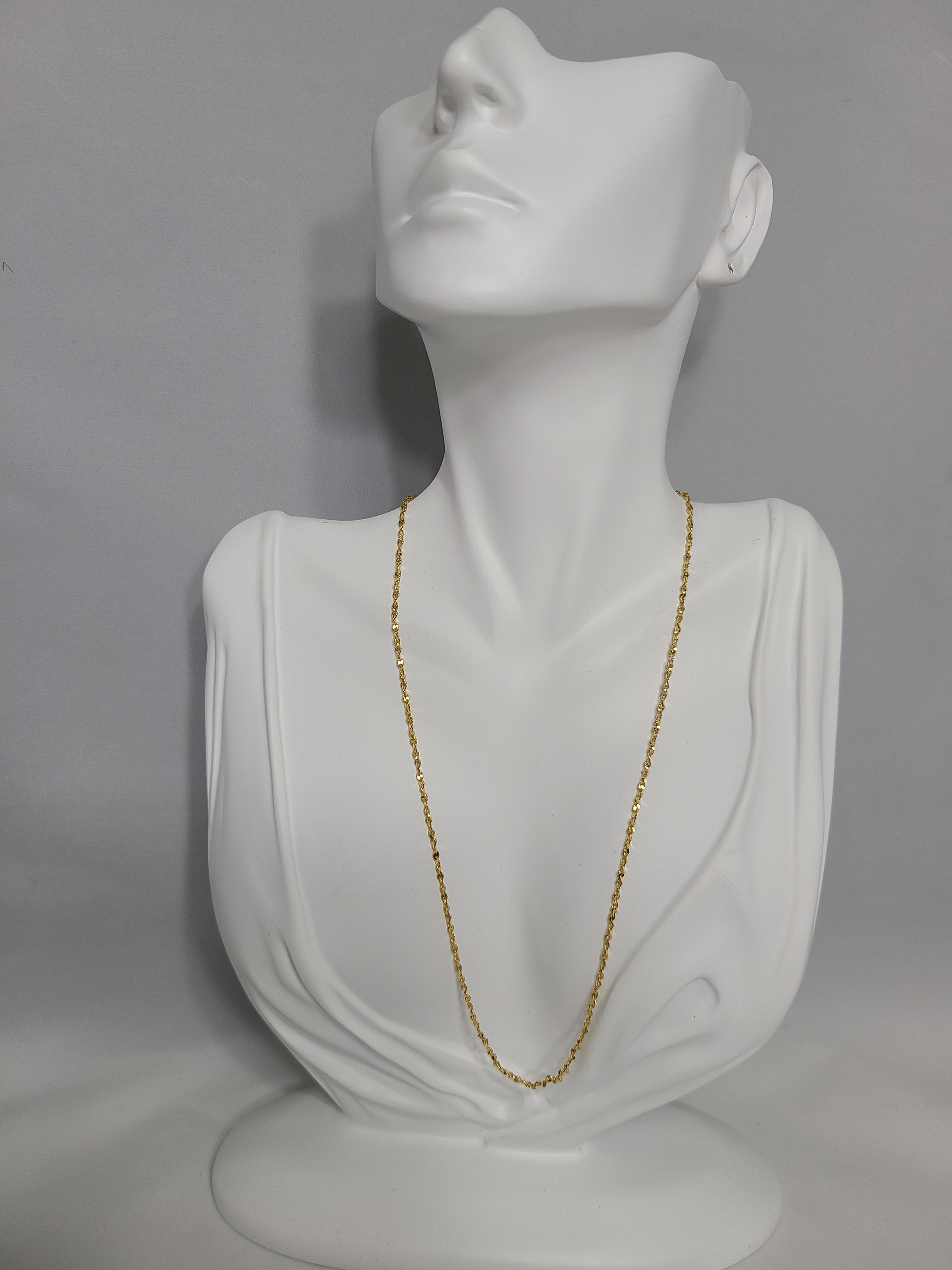 Twisted Link Necklace 