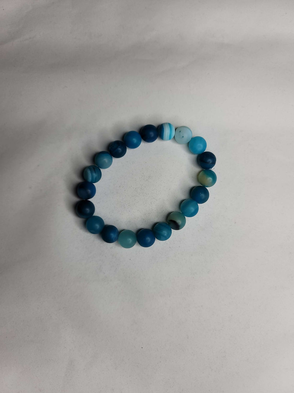 Thumbnail: Dyed Blue Striped agate