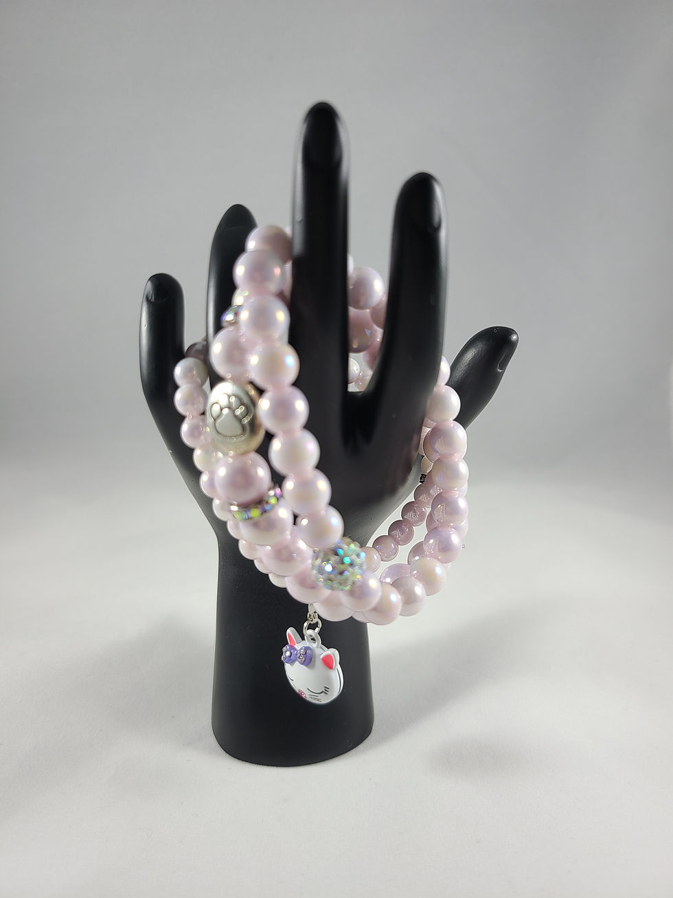 Thumbnail: Elegant Kitty Charm Bracelets