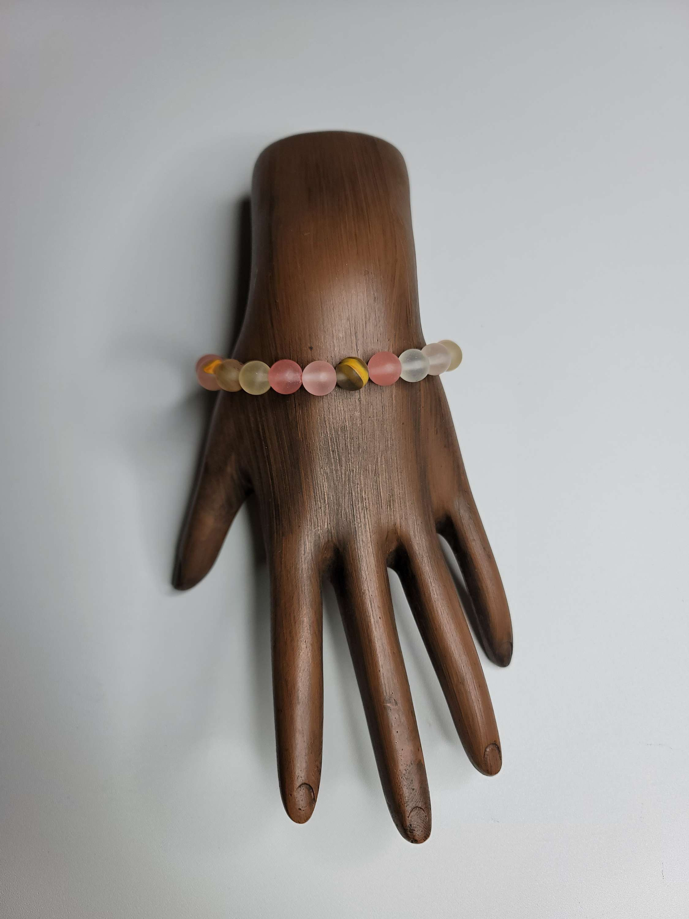 Pink Mix Beaded Bracelet 