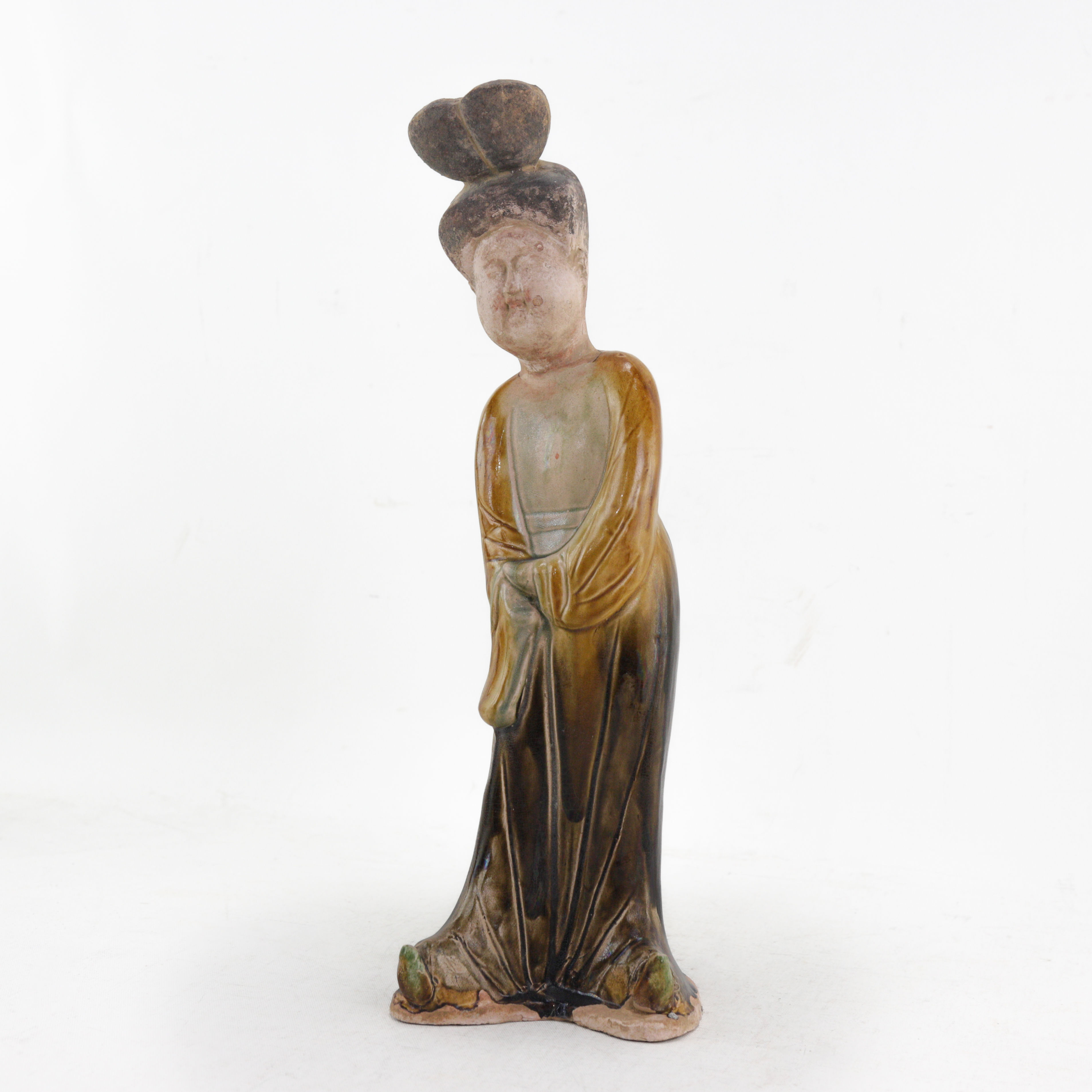 Late Tang Dynasty Female Figurine