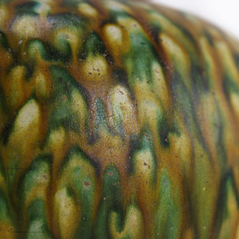 Thumbnail: Tang Tri-Color Glazed Ceramics Jar