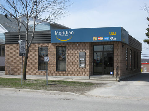 Credit Union Project - view of front of building
