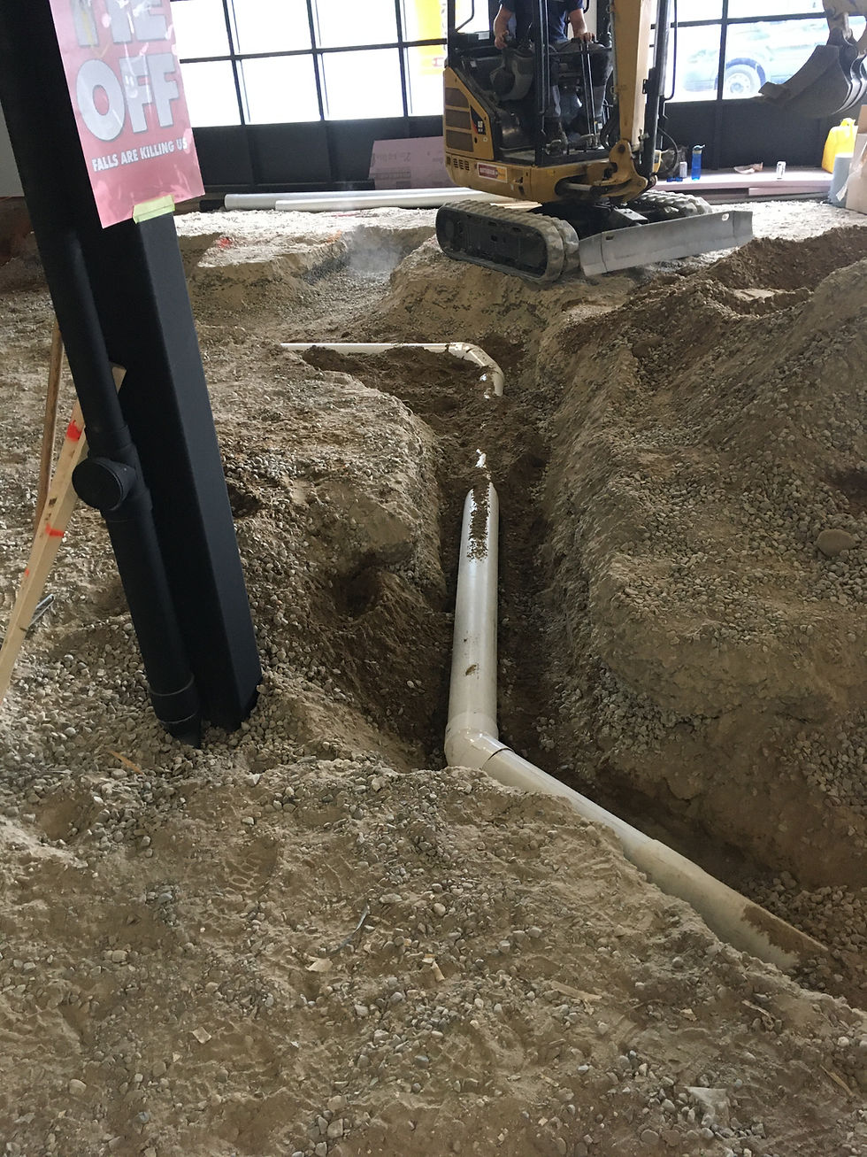 Target/Below Grade Plumbing