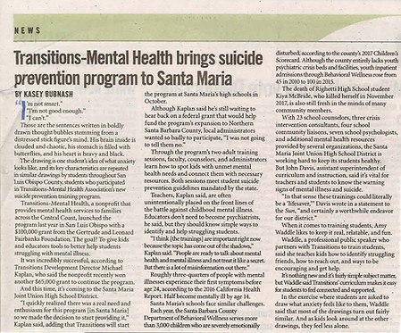 Santa Maria Sun Article