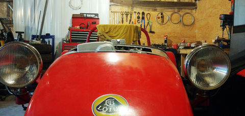 Matthew Taylor rebuild of a 1970 Lotus Super Seven