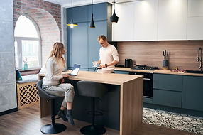 Couple in Kitchen