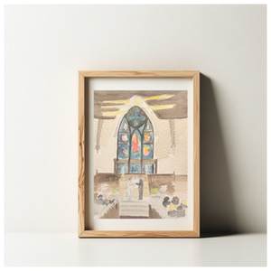 Hand-painted watercolor artwork capturing meaningful life moments and memories