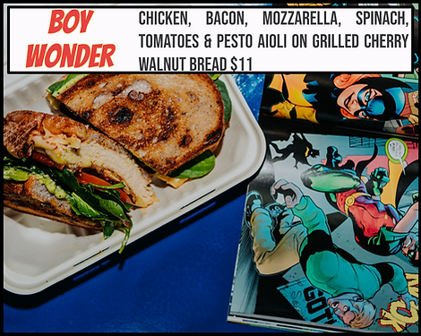 Boy Wonder Sandwich from Hero or Villain